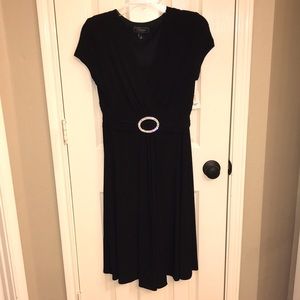 Black evening dress